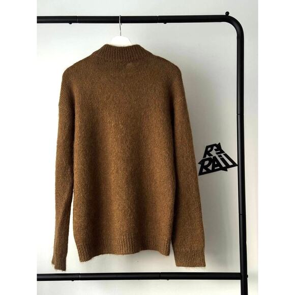 Tom Ford Mohair Blend Turtleneck Sweater Brown - Picture 2 of 7